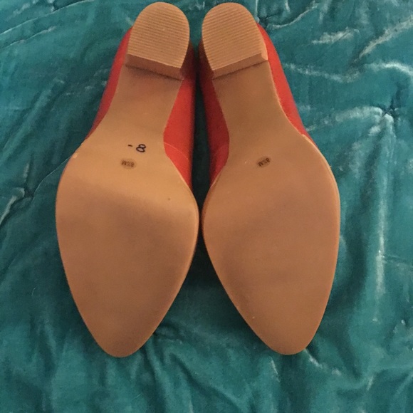 Michael Michael Kors orange platforms 8.5 - Picture 4 of 4